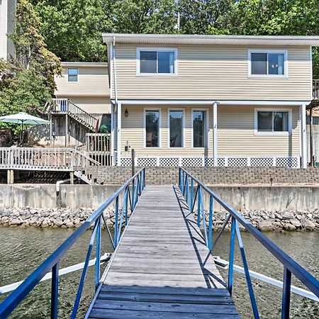Вилла On-The-Water Retreat With Dock Pet Friendly! Озеро Озаркс Экстерьер фото